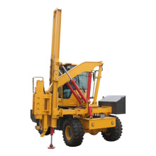 High Frequency Hydraulic Highway Gasoline Post  Road Pile Driver